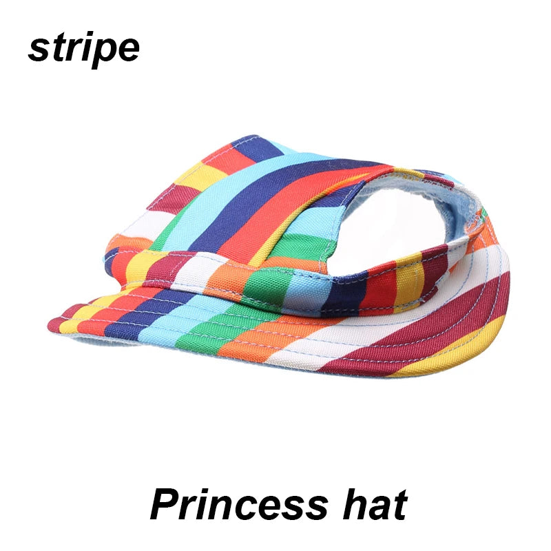 Dog Sun Protection Cap – Boné Ajustável com Proteção Solar para Cães e Gatos