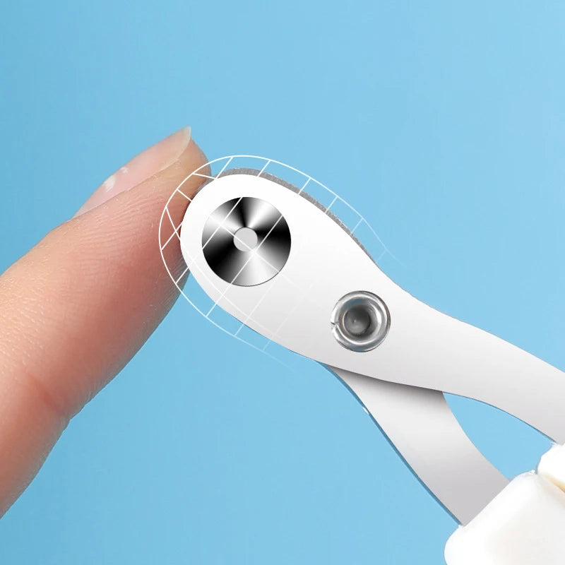 Cortador de Unhas de Precisão para Gatos e Pets Pequenos – Aço Inoxidável com Proteção de Segurança