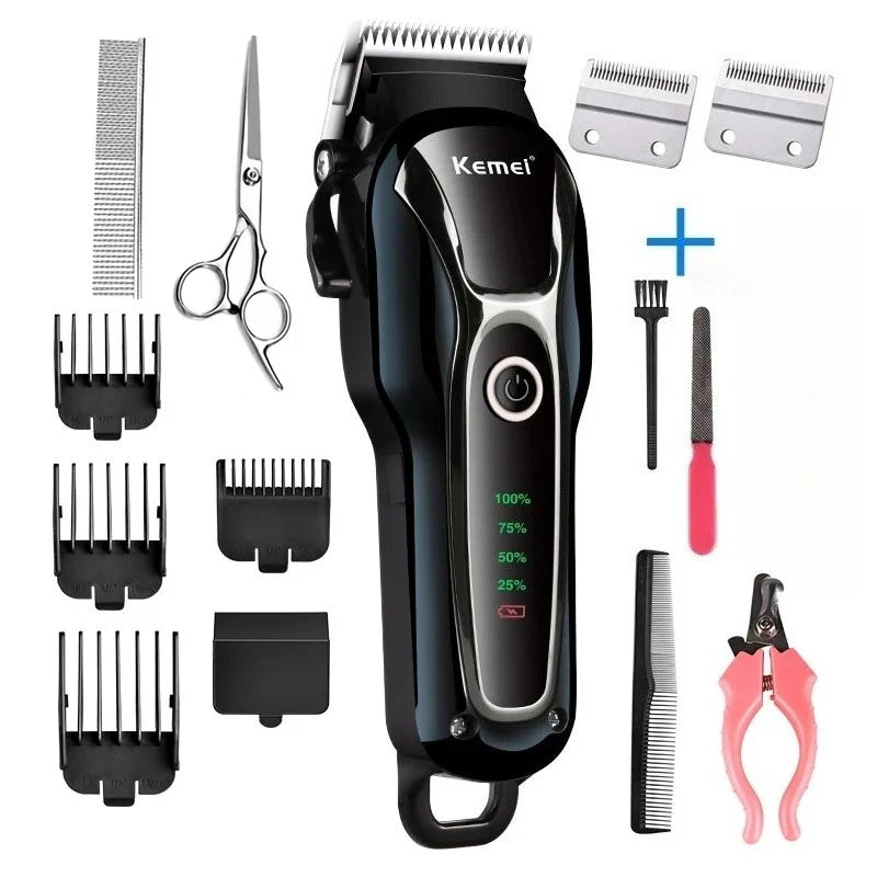 Kemei KM-1991 – Tosa Profissional, Silenciosa e Segura