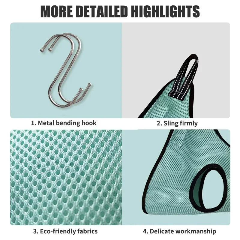 Pet Grooming Hammock – Segurança e Controle Total no Corte de Unhas