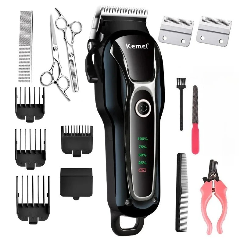 Kemei KM-1991 – Tosa Profissional, Silenciosa e Segura