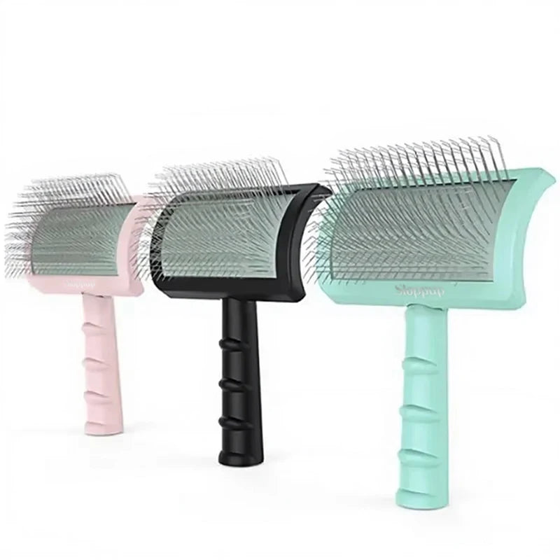 Escova Profissional Anti-Nós para Cães – Remove Pelos Sem Dor