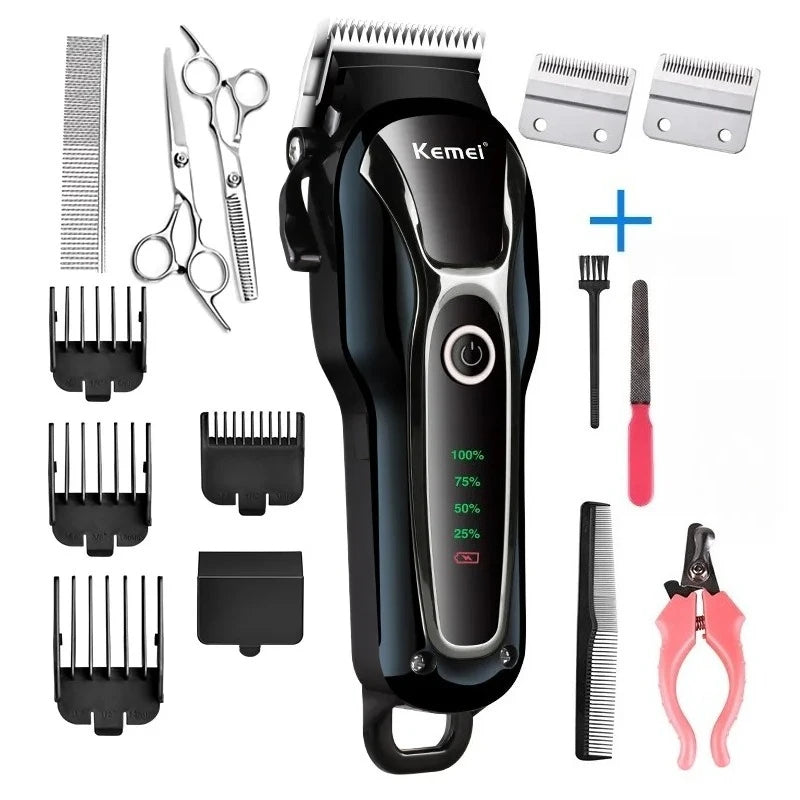 Kemei KM-1991 – Tosa Profissional, Silenciosa e Segura