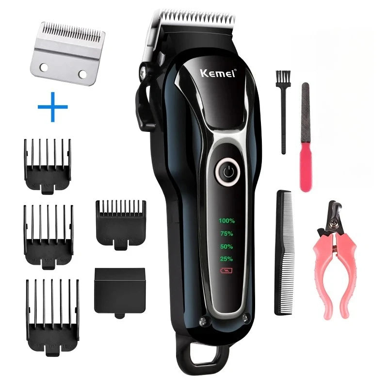 Kemei KM-1991 – Tosa Profissional, Silenciosa e Segura