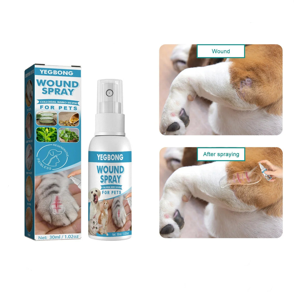 Pet Anti-Itch Spray – Alívio Imediato para Coceira e Pele Sensível