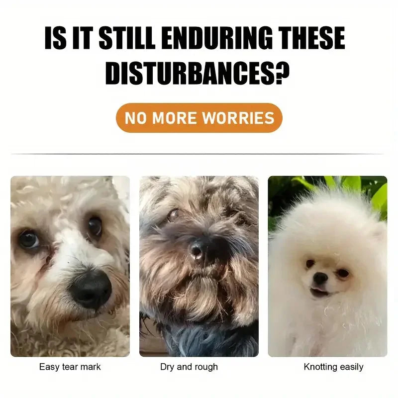 Spray Suavizante Hidratante para Pelos de Pets – Maciez, Brilho e Zero Nós em Segundos