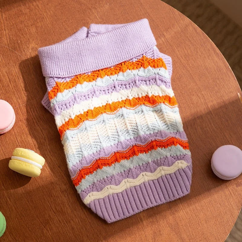 Suéter de Inverno Pet Knit – Conforto Quente & Estilo Fofo