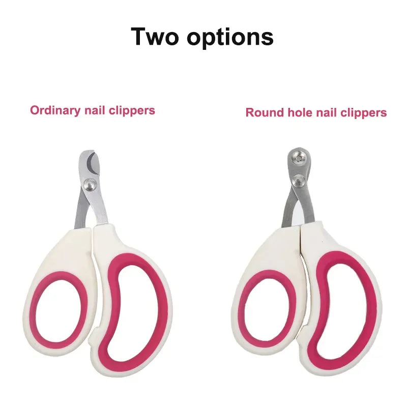 Cortador de Unhas de Precisão para Gatos e Pets Pequenos – Aço Inoxidável com Proteção de Segurança