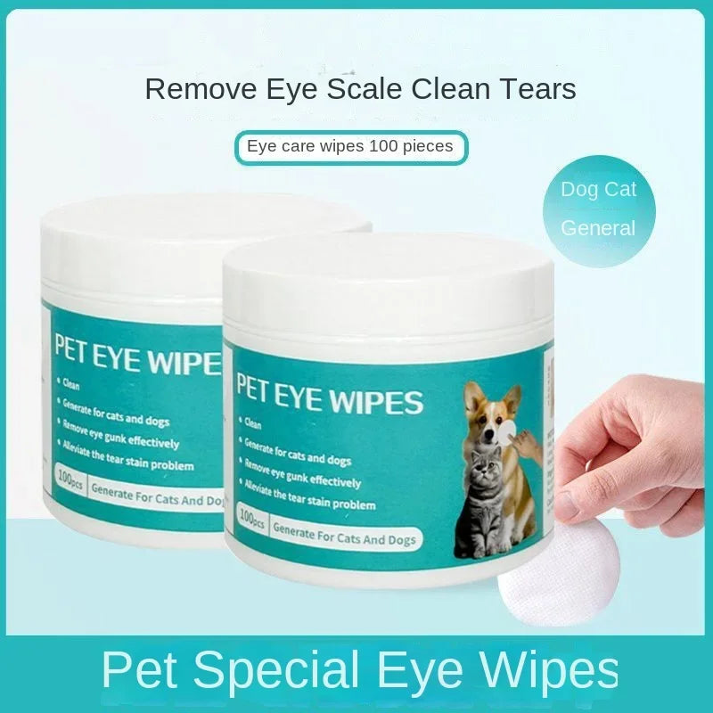 Lenços Oftálmicos para Pets – Limpeza Suave que Remove Manchas e Protege os Olhos