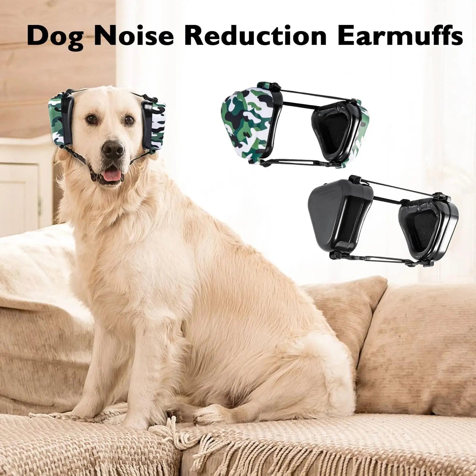 Pet Noise Guard™ – Protetor Auricular Anti-Ruído para Cães