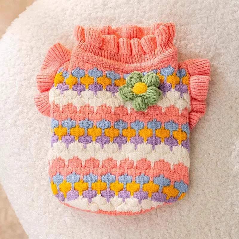 Suéter de Inverno Pet Knit – Conforto Quente & Estilo Fofo