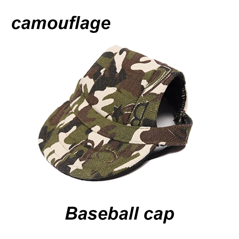 Dog Sun Protection Cap – Boné Ajustável com Proteção Solar para Cães e Gatos