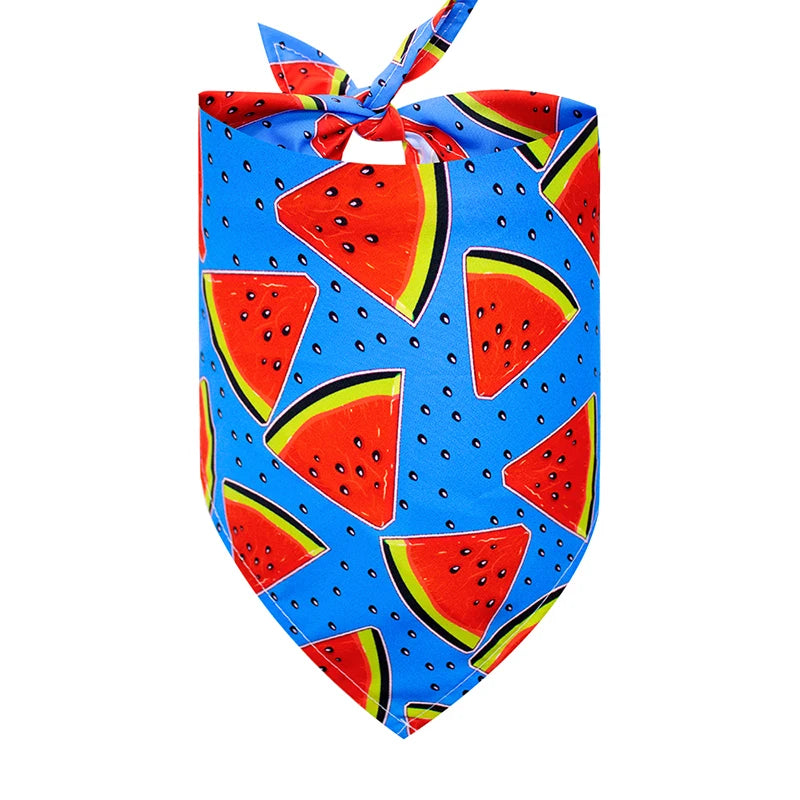 Bandana Pet de Algodão Premium – Estilo, Conforto e Verão Fresh