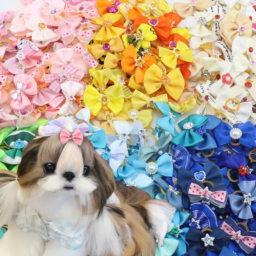 Kit Laços Premium para Pets – Charme, Conforto e Estilo em Cada Detalhe