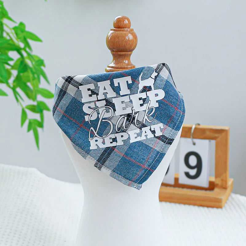 Bandana Premium Dupla Face para Cães | Estilo Festival & Família