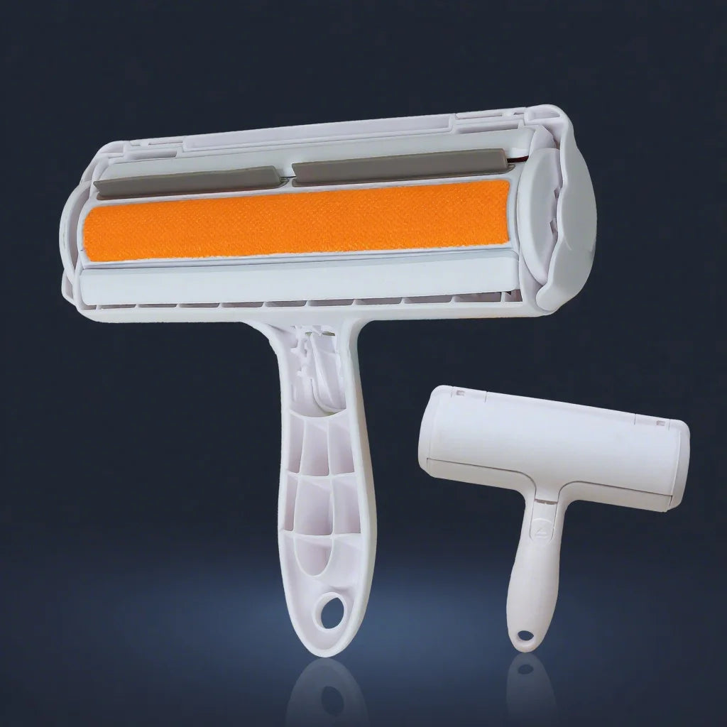 Removedor de Pelos Reutilizável para Cães e Gatos – Rolo Autolimpante