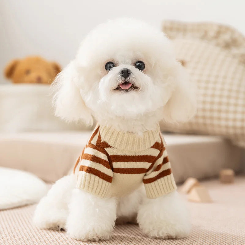 Suéter de Inverno Pet Knit – Conforto Quente & Estilo Fofo