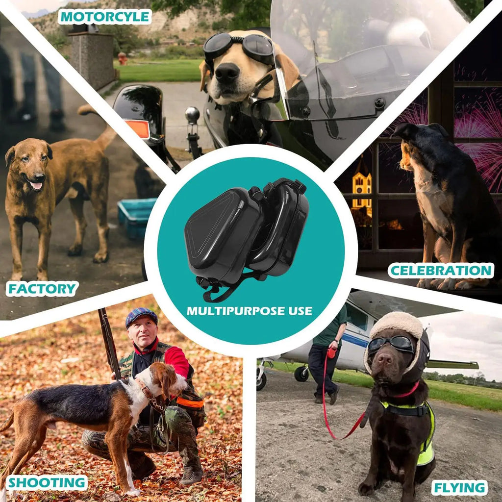 Pet Noise Guard™ – Protetor Auricular Anti-Ruído para Cães