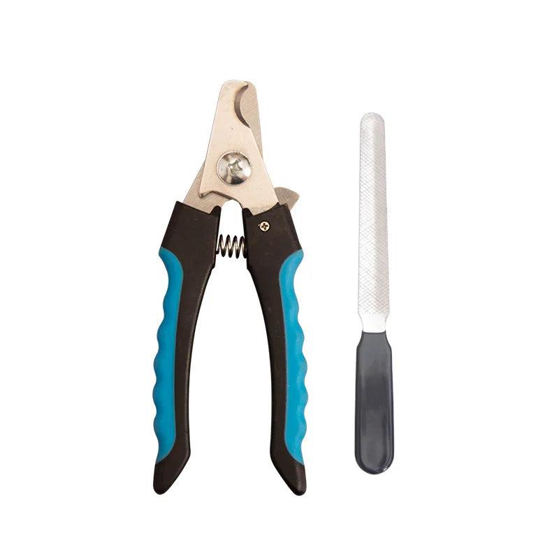 Cortador de Unhas Profissional para Cães e Gatos – Aço Inoxidável com Trava de Segurança