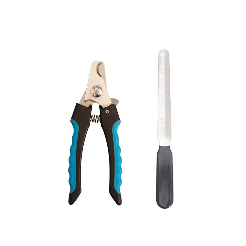 Cortador de Unhas Profissional para Cães e Gatos – Aço Inoxidável com Trava de Segurança