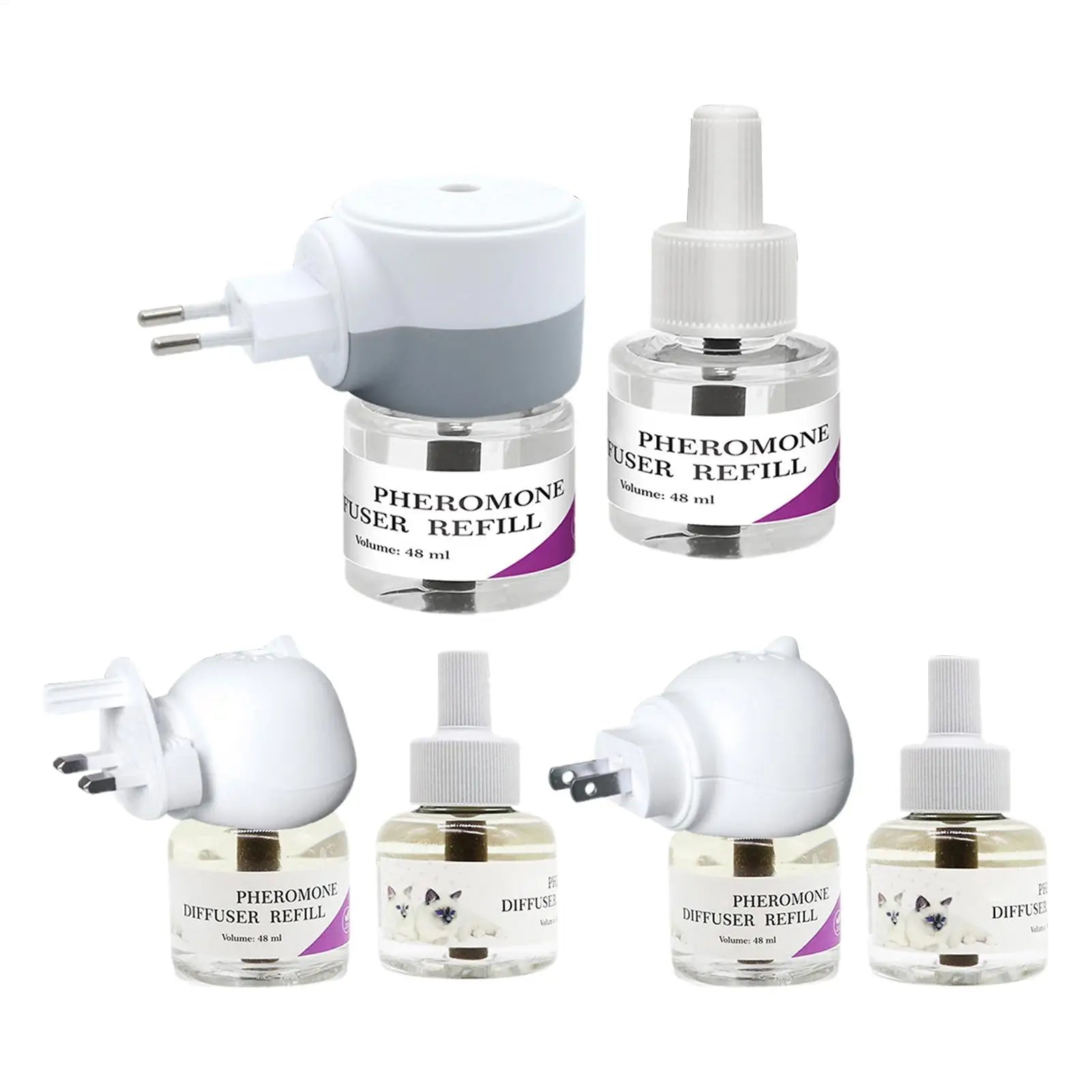 Difusor Calmante de Feromônio para Gatos – Paz, Conforto e Bem-Estar Diário