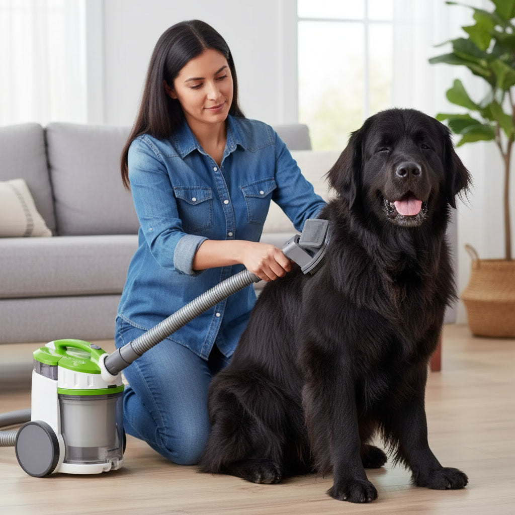 Pet Vacuum Groomer – Escove e Aspire ao Mesmo Tempo