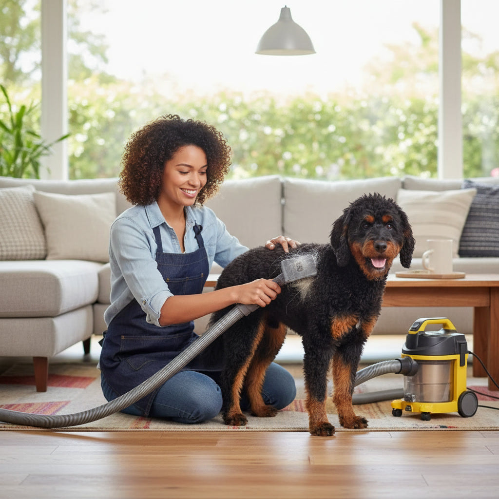 Pet Vacuum Groomer – Escove e Aspire ao Mesmo Tempo
